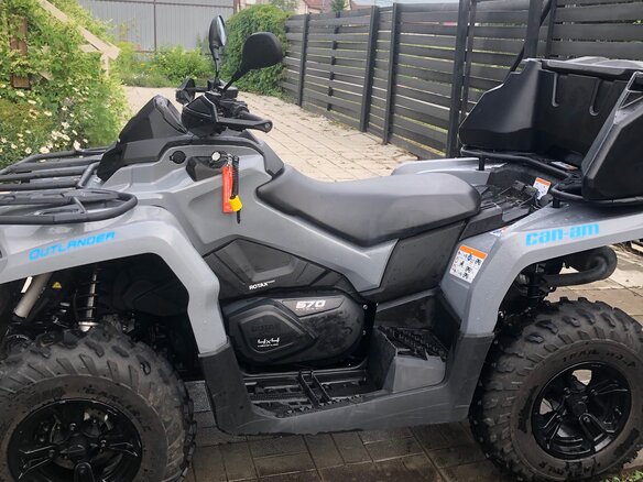 2021 BRP Can-Am Outlander Max DPS 570, серый, 1300000 рублей - вид 3