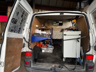 1997 Volkswagen Transporter T4, белый, 650000 рублей, вид 3