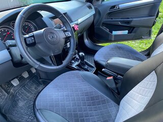 2008 Opel Astra H Рестайлинг, чёрный, 510000 рублей, вид 5