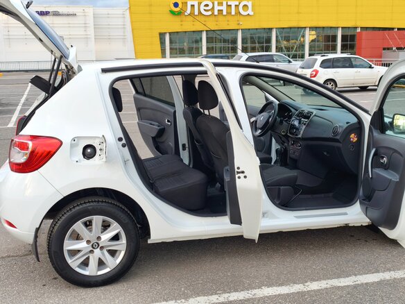 2017 Renault Sandero II, белый, 820000 рублей - вид 13
