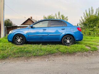 2010 Kia Rio II Рестайлинг, синий, 520000 рублей, вид 2