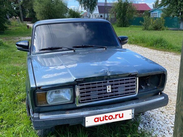 2011 Lada (ВАЗ) 2107, серый - вид 1