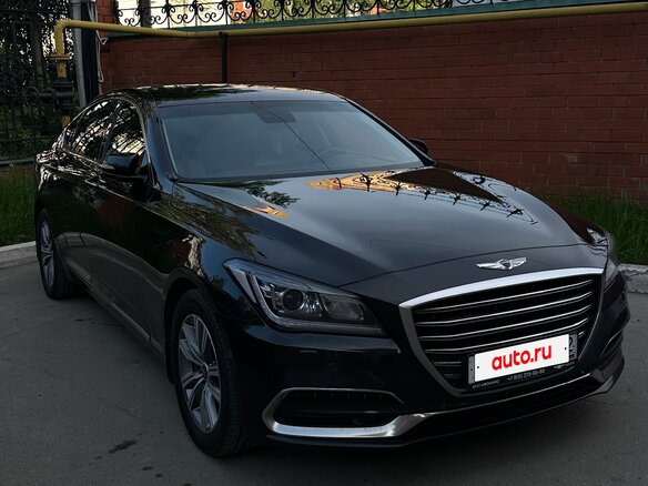 2017 Genesis G80 I, чёрный, 2699000 рублей - вид 2