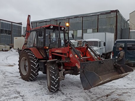 2010 МТЗ (BELARUS) Экскаваторы-погрузчики, красный, 2050000 рублей, вид 1
