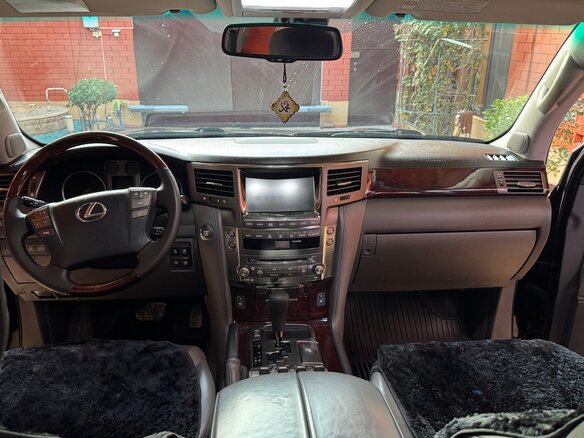 2008 Lexus LX 570 III, чёрный, 2550000 рублей - вид 16