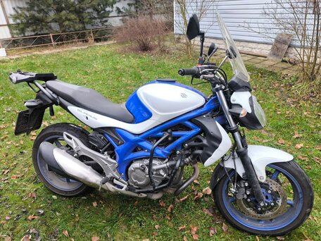 2012 Suzuki SFV 650 Gladius, белый, 550000 рублей, вид 1