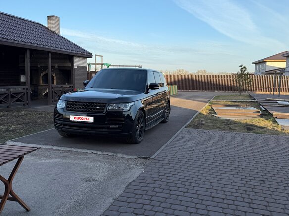 2013 Land Rover Range Rover IV, чёрный, 3520000 рублей - вид 4