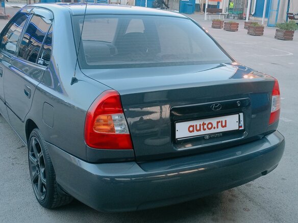 2006 Hyundai Accent ТагАЗ II, серый, 550000 рублей - вид 15