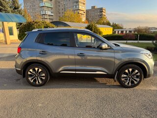 2021 Chery Tiggo 4 I Рестайлинг, синий, 1731000 рублей, вид 3