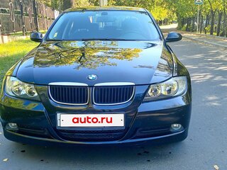 2007 BMW 3 серии 318i V (E90/E91/E92/E93), чёрный, 1100000 рублей, вид 2
