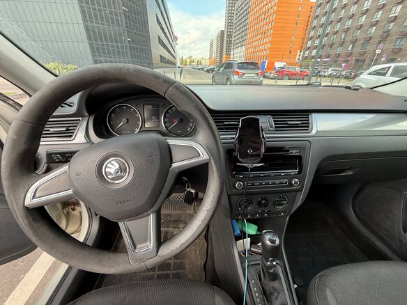 2015 Skoda Rapid I, серый - вид 10