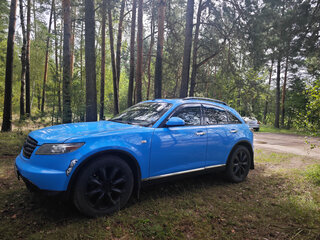 2006 Infiniti FX35 I (S50) Рестайлинг, голубой, 890000 рублей, вид 3