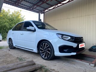 2020 Lada (ВАЗ) Granta Drive Active I Рестайлинг, белый, 650000 рублей, вид 1