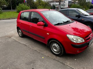 2005 Hyundai Getz I Рестайлинг, красный, 325000 рублей, вид 1
