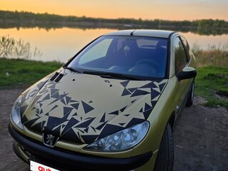 2003 Peugeot 206, жёлтый, 170000 рублей, вид 3