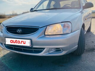2005 Hyundai Accent ТагАЗ II, красный, 340000 рублей, вид 2