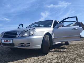 2007 Hyundai Sonata ТагАЗ IV (EF) Рестайлинг, серебристый, 450000 рублей, вид 1