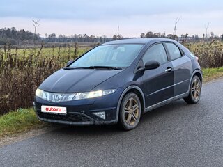 2007 Honda Civic VIII, синий, 500000 рублей, вид 1
