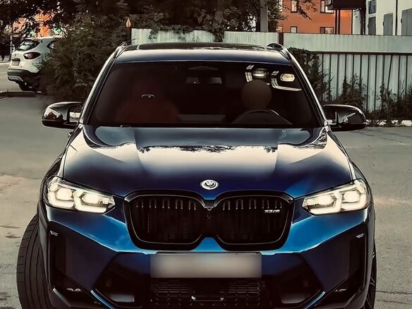 2023 BMW X3 M Competition I (F97) Рестайлинг, синий, 9100000 рублей