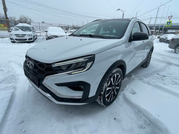 2026 Lada (ВАЗ) Vesta SW Cross I Рестайлинг (NG), белый - вид 1