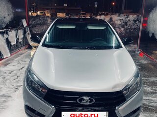 2016 Lada (ВАЗ) Vesta I, серебристый, 620000 рублей, вид 1