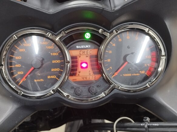 2005 Suzuki V-Strom 1000, синий, 580000 рублей - вид 3