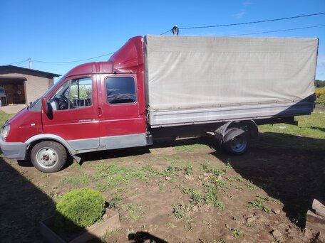 2006 ГАЗ ГАЗель (33023/330273) Фермер, красный, 500000 рублей, вид 3