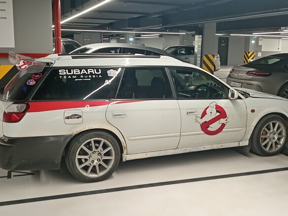 2001 Subaru Legacy III, белый, 500000 рублей - вид 6