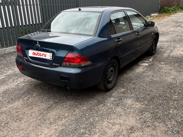 2006 Mitsubishi Lancer IX Рестайлинг, синий, 325000 рублей - вид 3