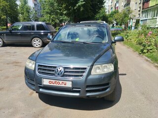 2003 Volkswagen Touareg I, серый, 619806 рублей, вид 2