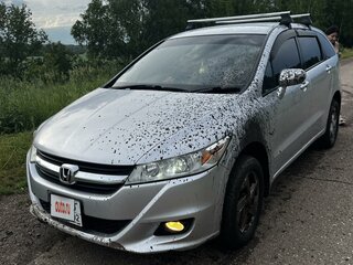 2009 Honda Stream II, серый, 1100000 рублей, вид 5