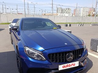 2016 Mercedes-Benz C-Класс AMG 63 AMG S IV (W205), синий, 7500000 рублей, вид 2