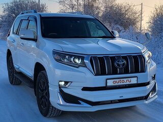 2018 Toyota Land Cruiser Prado 150 Series Рестайлинг 2, белый, 4700000 рублей, вид 1