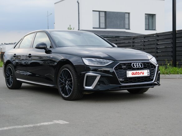 2020 Audi A4 45 TFSI V (B9) Рестайлинг, чёрный, 2900000 рублей - вид 2