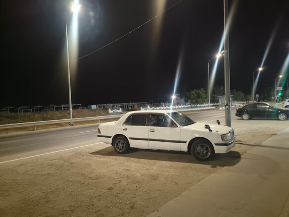1996 Toyota Crown X (S150), белый, 780000 рублей