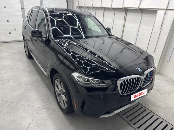 2021 BMW X3 30i III (G01) Рестайлинг, чёрный, 3700000 рублей - вид 1