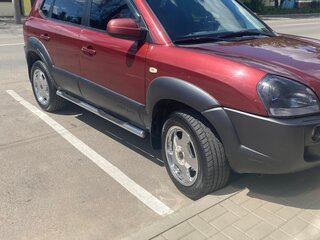 2005 Hyundai Tucson I, пурпурный, 980000 рублей, вид 5
