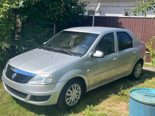 2012 Renault Logan I Рестайлинг, серый, 190000 рублей, вид 1