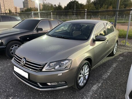 2012 Volkswagen Passat B7, бежевый, 899000 рублей, вид 2