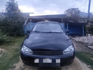 2007 Lada (ВАЗ) Kalina I, синий, 300000 рублей, вид 1