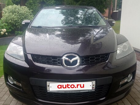 2008 Mazda CX-7 I, пурпурный, 800000 рублей, вид 1