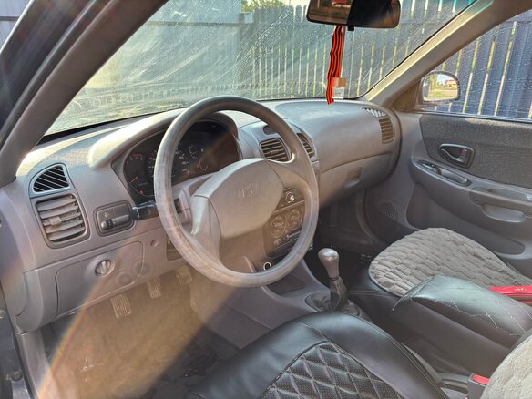 2006 Hyundai Accent ТагАЗ II, синий - вид 5