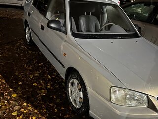 2008 Hyundai Accent ТагАЗ II, бежевый, 520000 рублей, вид 2