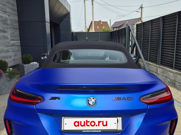 2021 BMW Z4 M40i III (G29), синий, 5950000 рублей - вид 8
