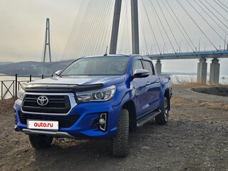 2018 Toyota Hilux VIII, синий, 4150000 рублей, вид 1