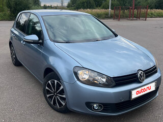 2011 Volkswagen Golf VI, серебристый, 630000 рублей, вид 1