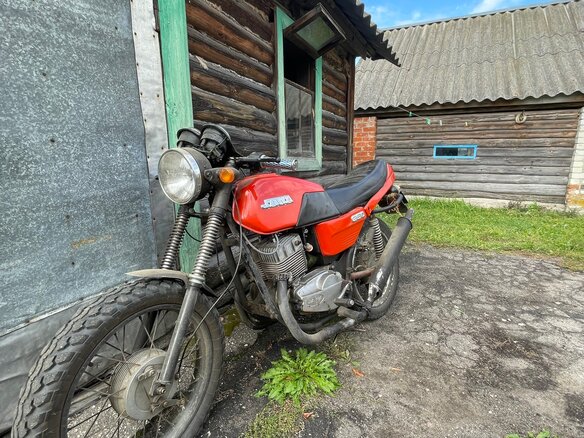 1991 Jawa 350/638, красный, 55000 рублей - вид 6