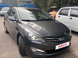 2016 Hyundai Solaris I Рестайлинг, серый, 1170000 рублей, вид 2