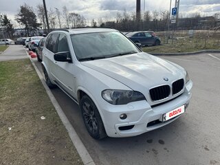 2009 BMW X5 30d II (E70), белый, 1750000 рублей, вид 2