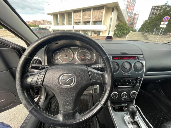 2006 Mazda 6 I (GG) Рестайлинг, пурпурный, 725000 рублей - вид 10